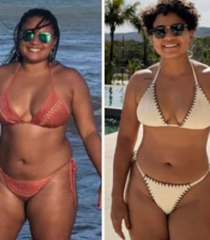 Resultado antes e depois