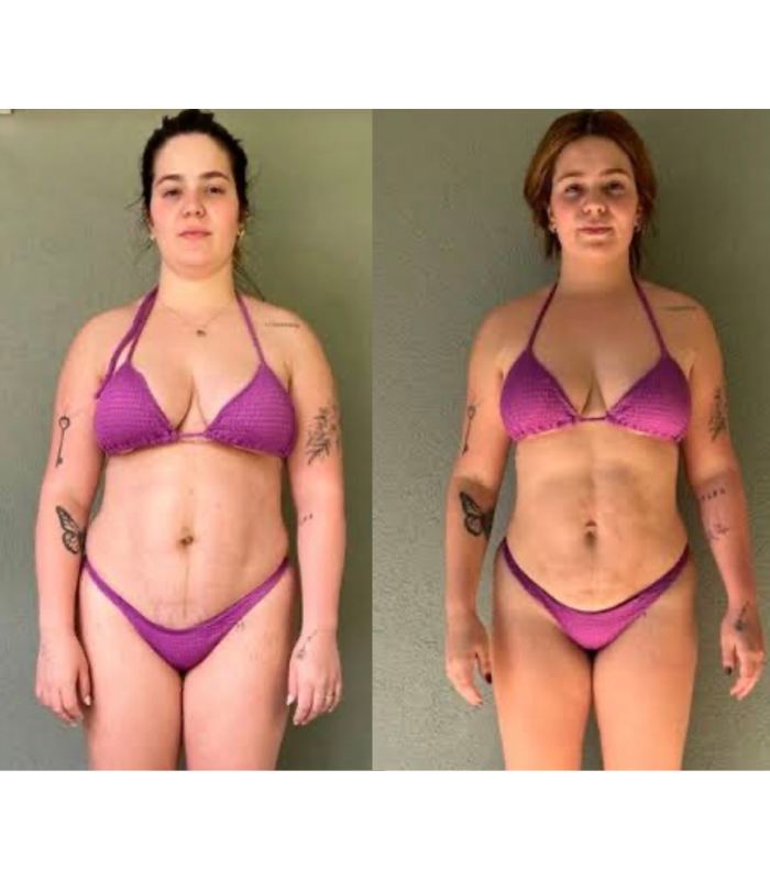 Resultado antes e depois