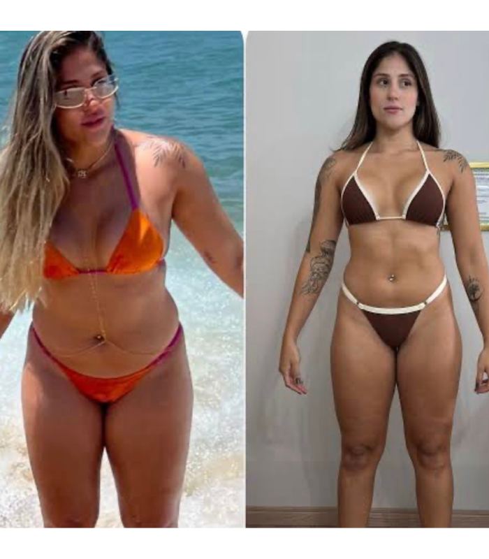 Resultado antes e depois